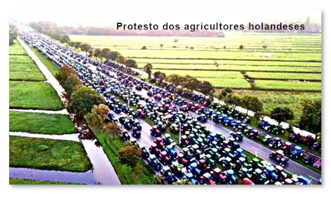 protesto agricultores holandeses